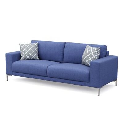 Sofa NOREEN 2-Sitzer blau