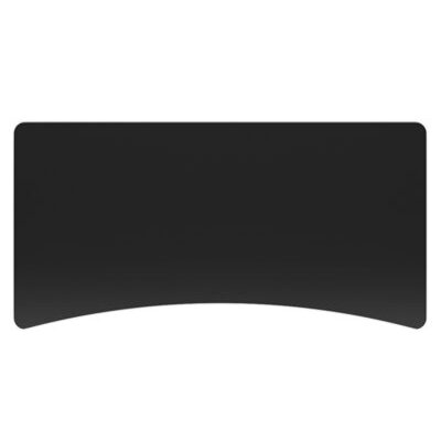Tischplatte Stehpult schwarz 200 x 92 cm