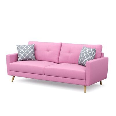Sofa MANDY 3-Sitzer pink