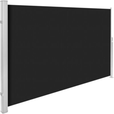 Aluminium Seitenmarkise, schwarz, 200x300cm