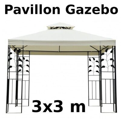 Garten Pavillon Gazebo 3x3m