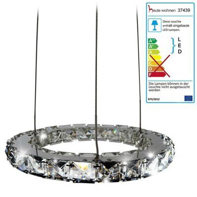 LED-Hängeleuchte Kristallglas (8W)