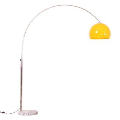 Bogenlampe Lounge Deal Höhe: 2,06m Schirm: 40cm ~ orange