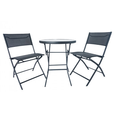 Gartenset - Tisch + zwei Stühle