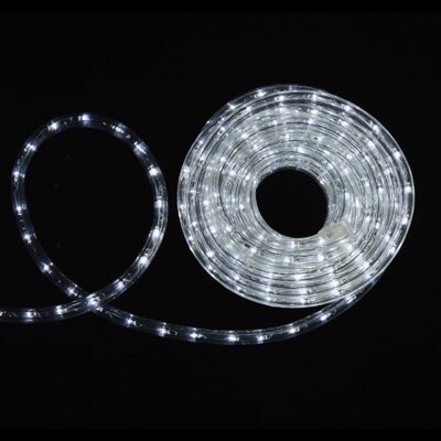 LED Lichterschlauch weiss 20m